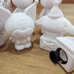 Kids DIY Sanrio Piggybank Coin Bank – Paint‑Your‑Own Silicon Money Box (Age 5+)