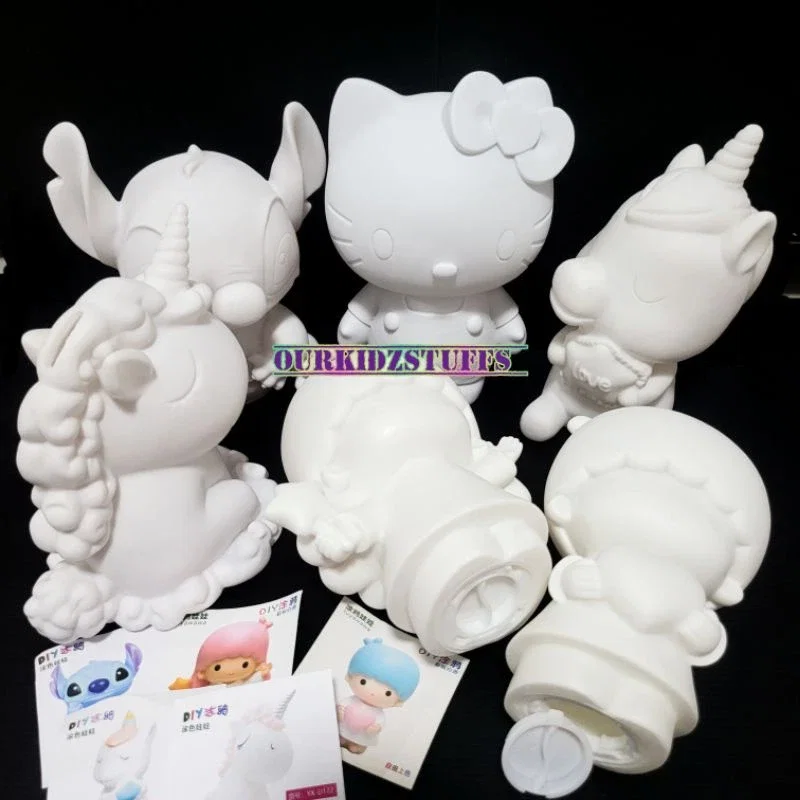 Kids DIY Sanrio Piggybank Coin Bank – Paint‑Your‑Own Silicon Money Box (Age 5+)