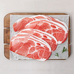 ES 스페인 듀록 돼지 목전지 슬라이스(볶음/전골) Duroc Pork Shoulder Butt Slice 300g