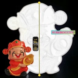 DIY God of Fortune CNY Piggybank Painting
