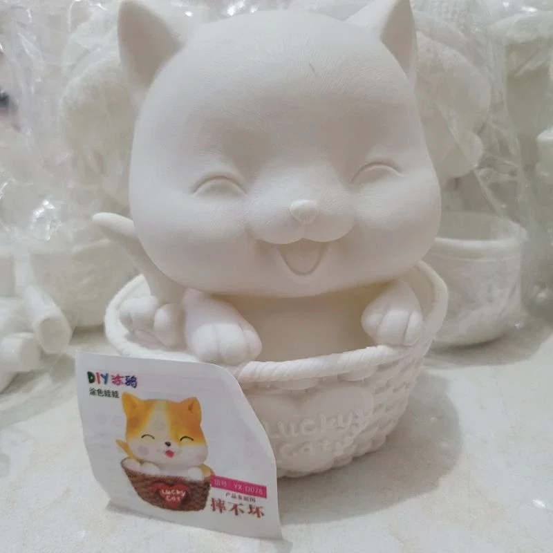 DIY God of Fortune CNY Piggybank Painting_4
