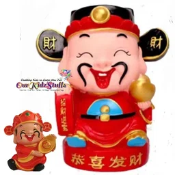 DIY God of Fortune CNY Piggybank Painting