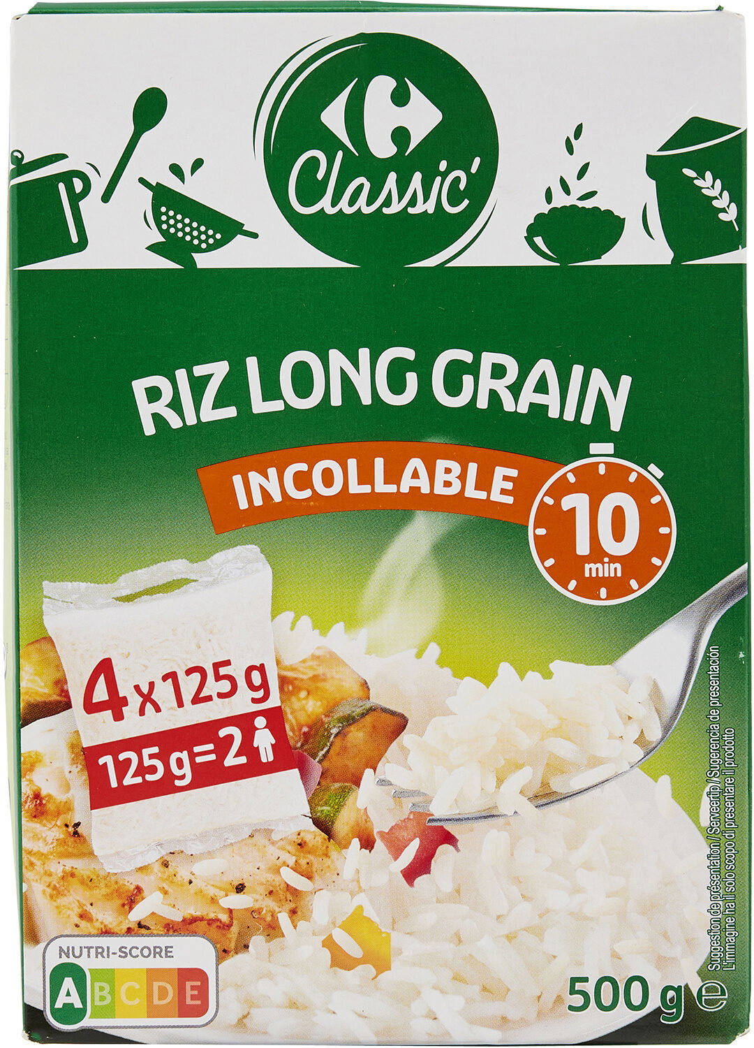 Crf Clas. Riz Long Gain Sach 4×12