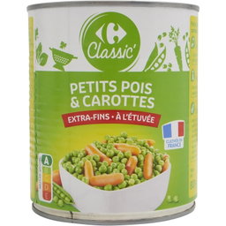 Crf Clas. Pet. Pois/Car Ext. Fins Tin 800gr