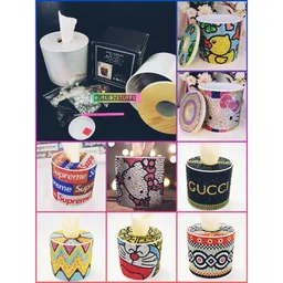 DIY Diamond Painting Tissue Paper/ Toilet Roll Holder