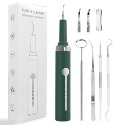 Home Use Ultrasonic Teeth Tartar Calculus Remover Teeth Whitening Dental Plaque Kit Plastic Tooth Cleaner for Refreshed Breath