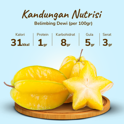 Belimbing Dewi 2-3 pcs 600-800 gram