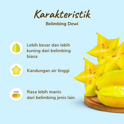 Belimbing Dewi 2-3 pcs 600-800 gram