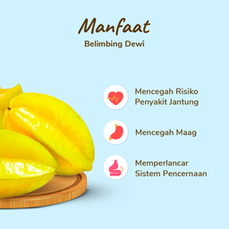 Belimbing Dewi 2-3 pcs 600-800 gram