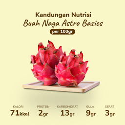 Buah Naga Merah 400-500 gram 1pcs