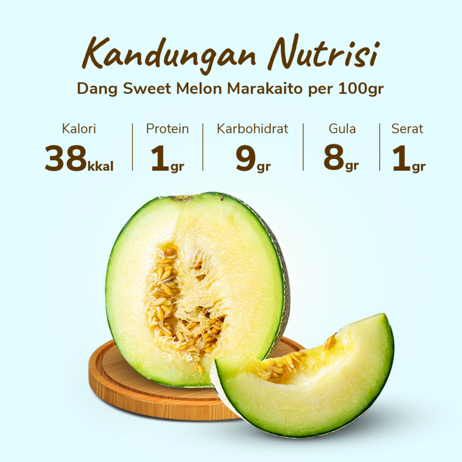 Dang Sweet Melon Marakaito 900-1200 gram_3