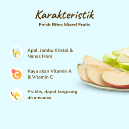 Fresh Bites Buah Potong Mixed Fruits 170gram