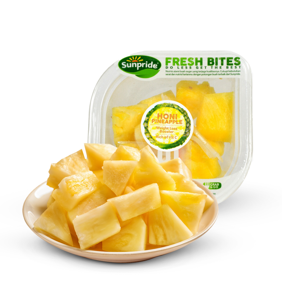 Fresh Bites Honi Pineapple Buah Potong 170gram_0