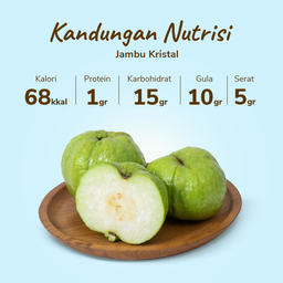 Jambu Kristal 2 pcs 500-600 gram