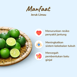 Jeruk Limau pack 9-11 pcs 100-120 gram