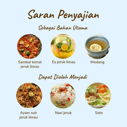 Jeruk Limau pack 9-11 pcs 100-120 gram