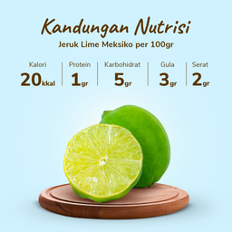 Jeruk Lime Premium 2-3 pcs 250-300 gram