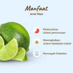 Jeruk Nipis pack 5-7 pcs 250-260 gram