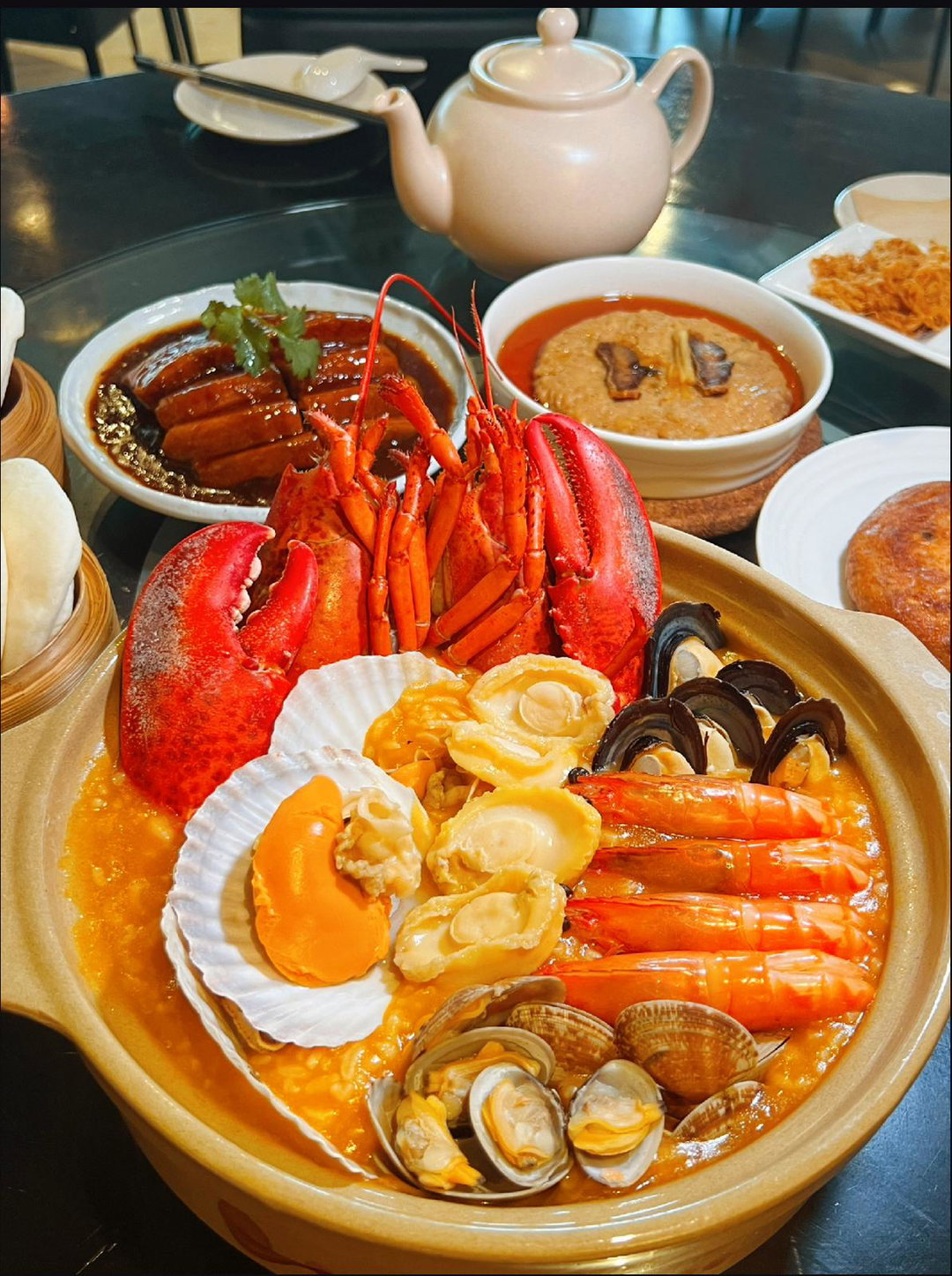 Golden *The Favorite Seafood Porridge* Limited Quantities available.