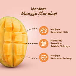 Mangga Manalagi 3-4 pcs 900-1000 gram
