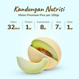 Melon Pico Premium - Size XL 1.3kg - 1.6kg/pcs