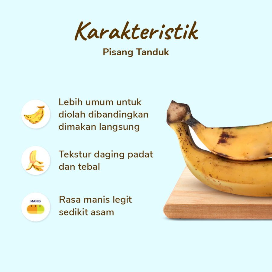 Pisang Tanduk pack 2 pcs 400-500 gram 2pcs_1