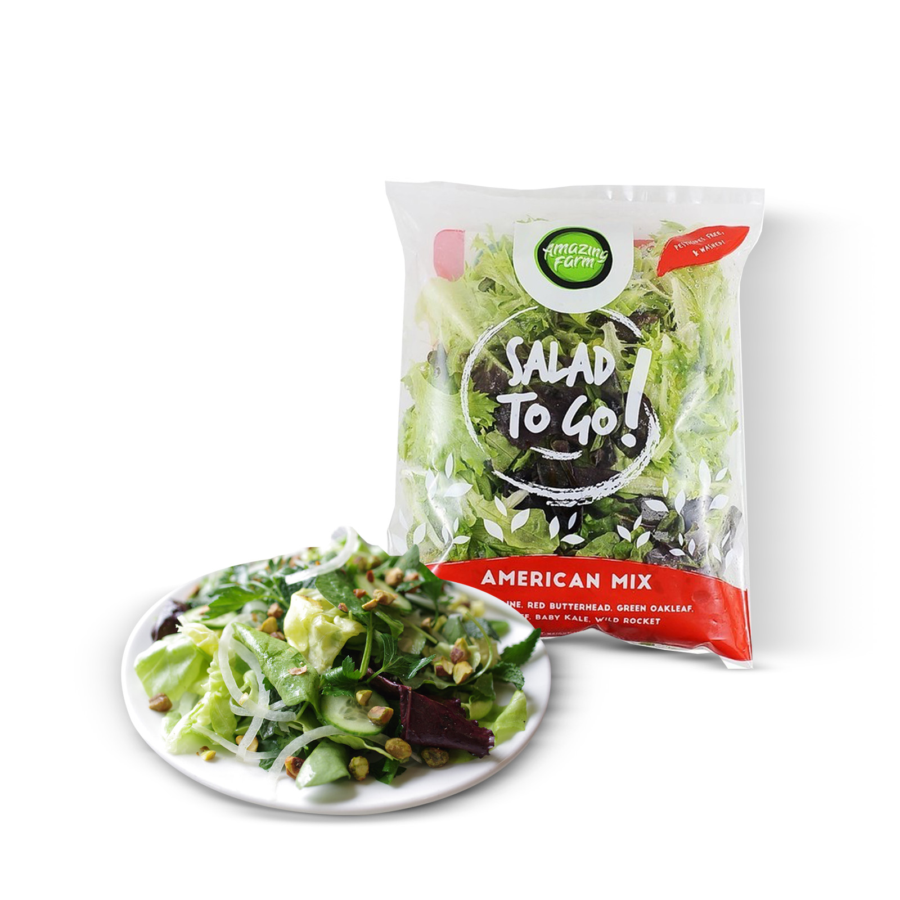 Amazing Farm American Mix Salad To Go 150gram_0