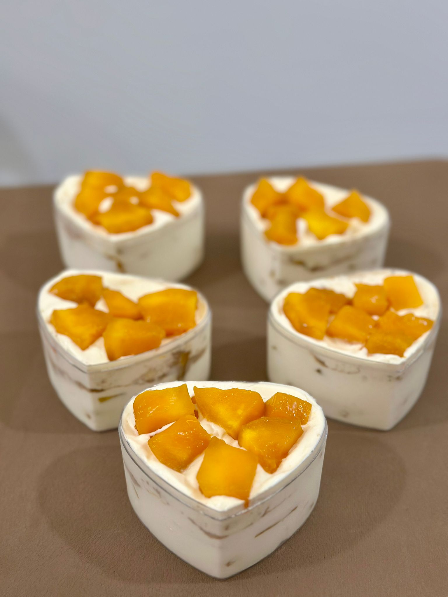 Mini Heart Shaped - Golden Sunset Mango Float_2