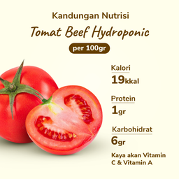 Tomat Beef Hydroponic 1kg