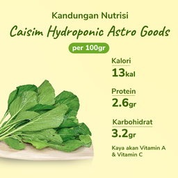 Caisim Hydroponic 200gram