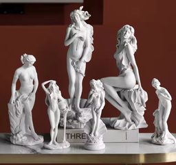 Set of Greek sculptures 