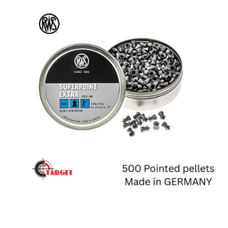 Superpoint Extra  - 500Pcs - Made in GERMANY / Air Rifle / Air Rifle Pellets / Shooting