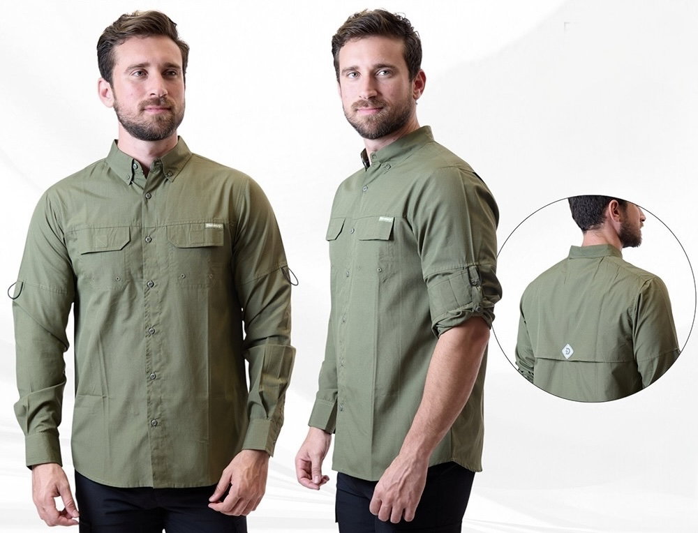 Camisa manga larga