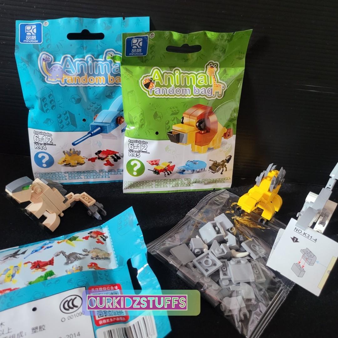 Animals and Dinosaur Building Blocks Blind Bag_0