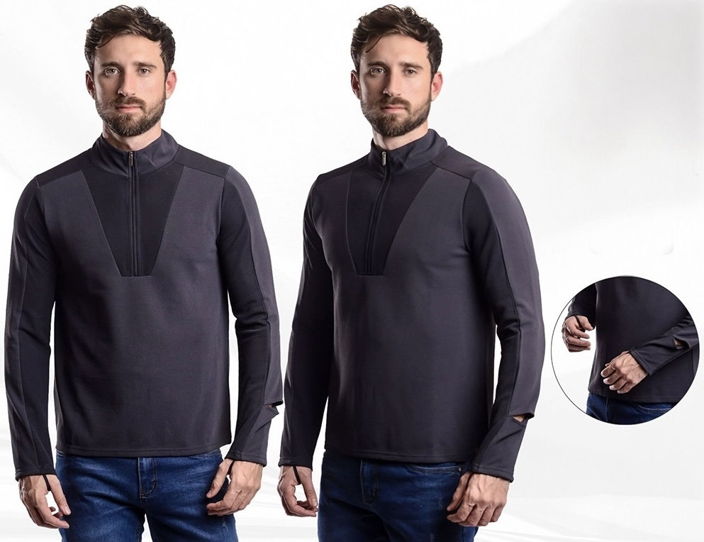 Sudadera deportiva sin capucha _0