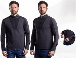 Sudadera deportiva sin capucha 