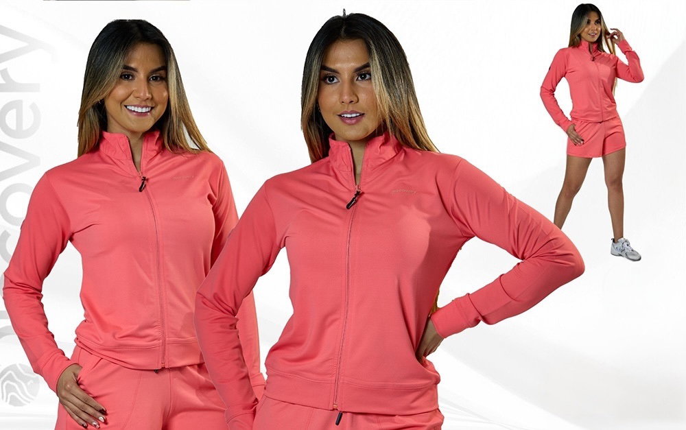 Sudadera deportiva sin capucha
