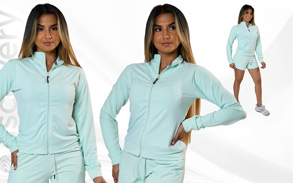 Sudadera deportiva sin capucha