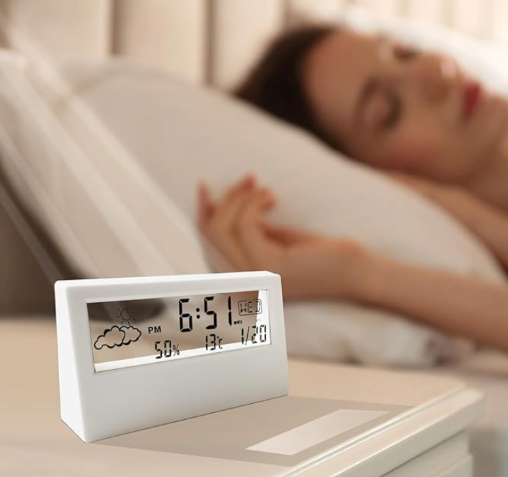 Transparent table clock _1