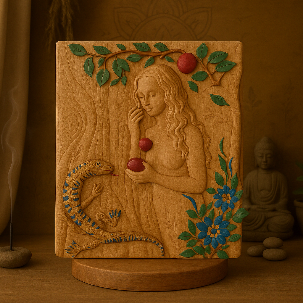 Garden of Temptation Zenwood Carving_0