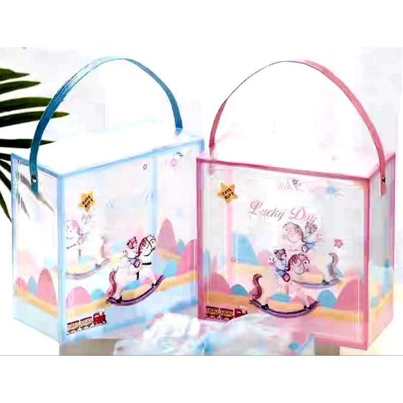 Transparent Gift Box with Handle_4