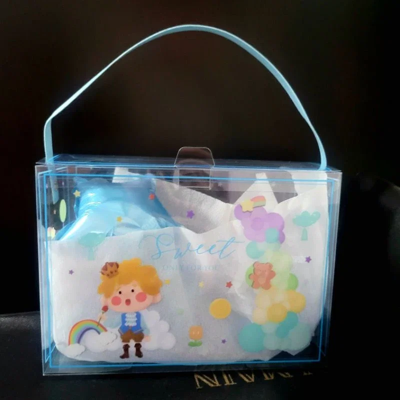 Transparent Gift Box with Handle_7