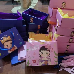 Drawer Gift Box with Ribbon Handle