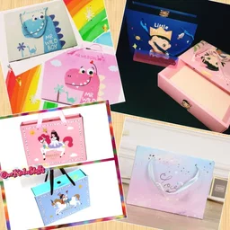 Drawer Gift Box with Ribbon Handle
