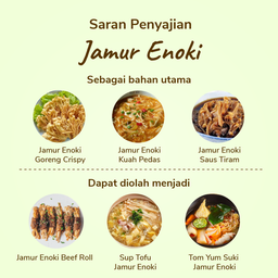 Jamur Enoki 100gram