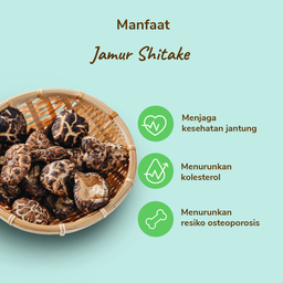 Jamur Shitake - 200gram