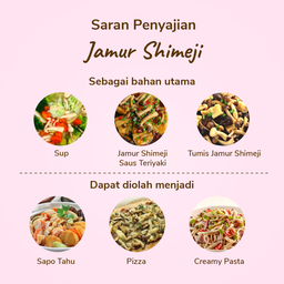 Jamur Shimeji Coklat 150gram
