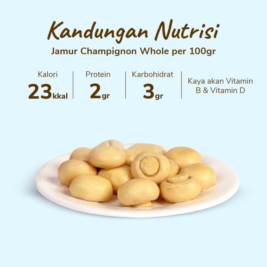 Etira Jamur Champignon Whole 250gram_3