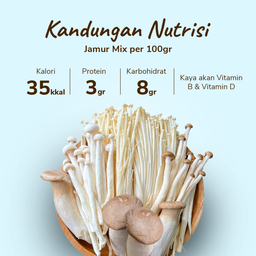 Jamur Mix - 400gram