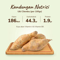 Ubi Cilembu 550gram